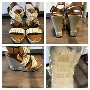 Aldo platform sandals